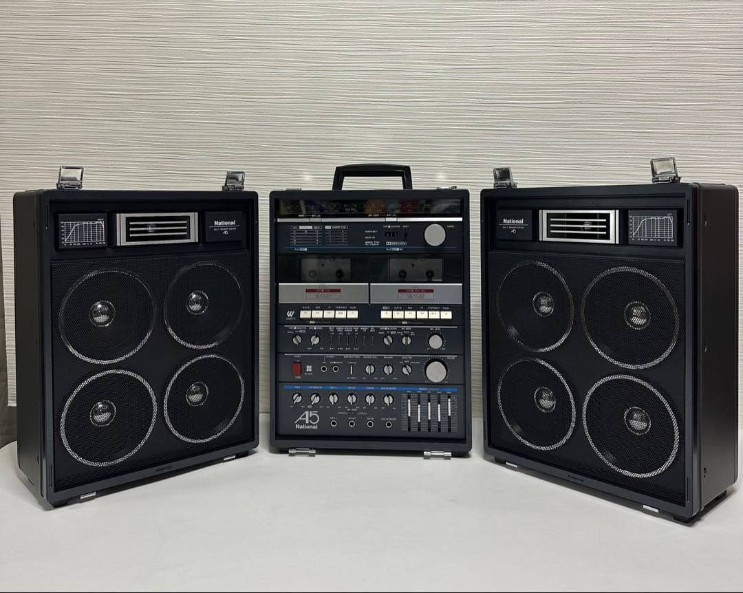 National RX-A5 Boombox /大型ラジカセ 美品・整備済