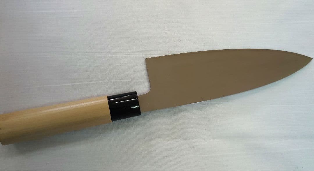 藤寅作 出刃 180mm 日本製 モリブデンバナジウム鋼 片刃 FU-1055