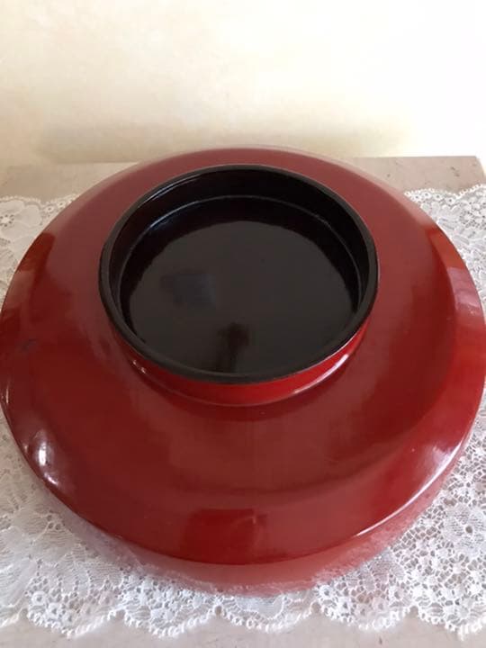 漆器　レアな蓋付き大腕器