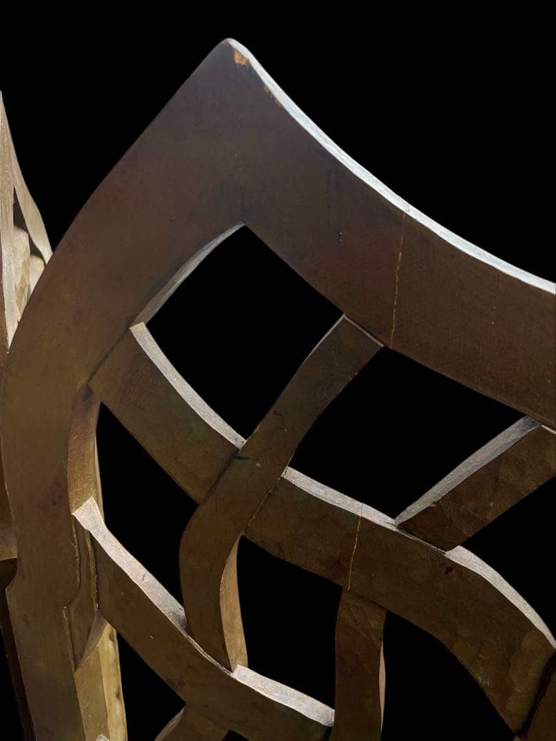 ☆衝立☆アンティーク☆アジアン☆パーテーション☆木工工芸品☆重量物