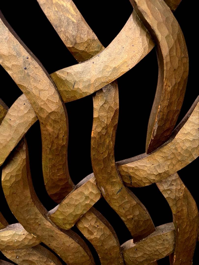 ☆衝立☆アンティーク☆アジアン☆パーテーション☆木工工芸品☆重量物