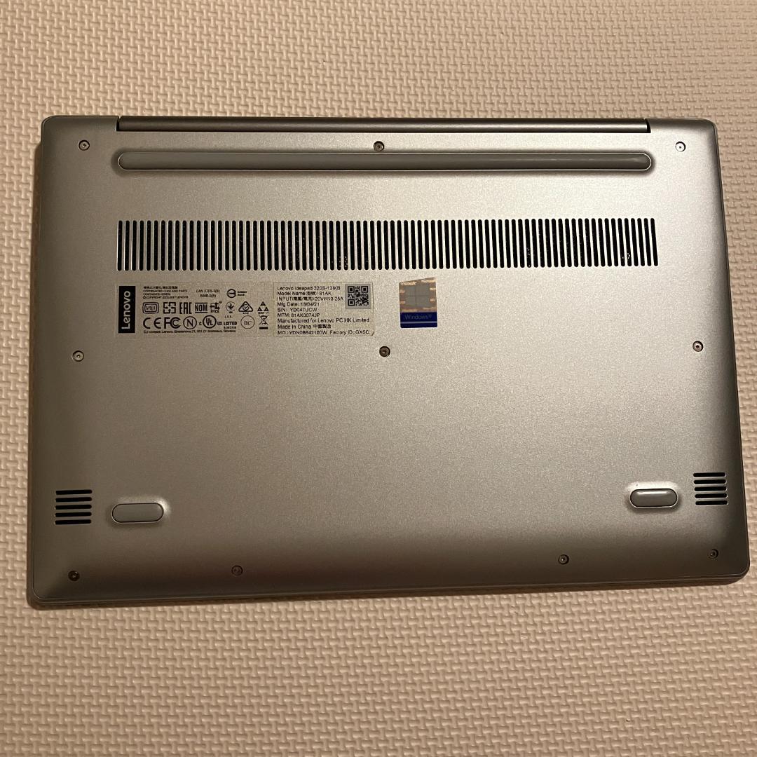 バッテリーNG ideapad 320S Core i5-8250U 256GB
