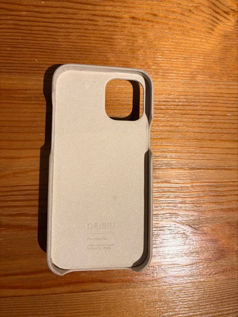 DEMIU BALLON iPhone12ProMax ケース ベージュ