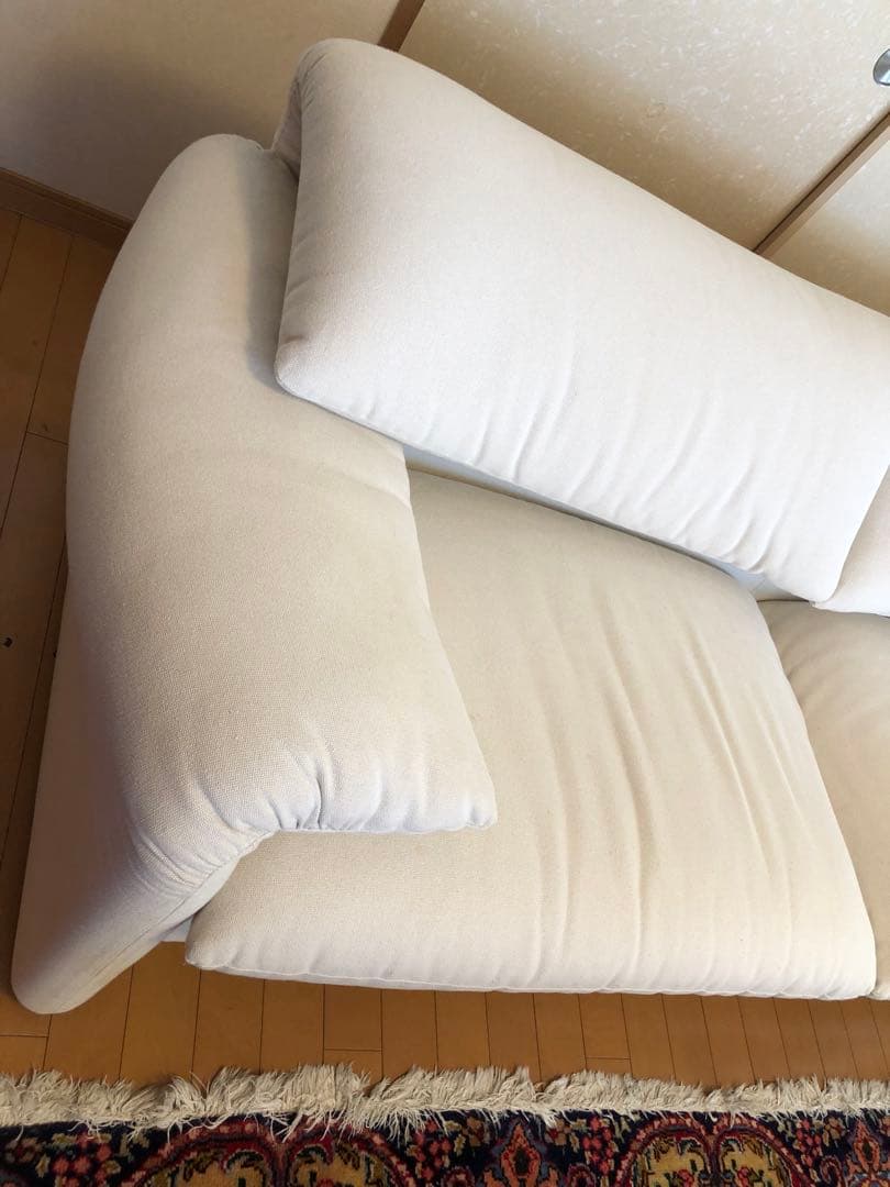 カッシーナ マラルンガ Cassina 2人掛けワイドソファ