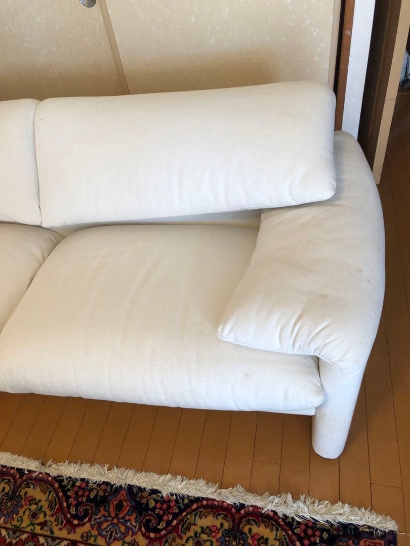 カッシーナ マラルンガ Cassina 2人掛けワイドソファ