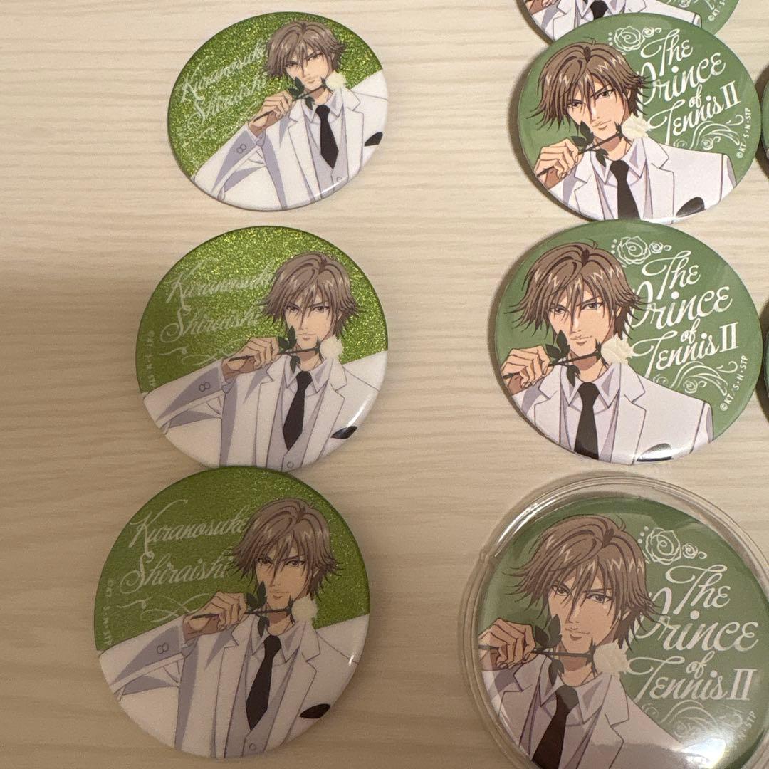 新テニスの王子様 BlackorWhite 白石蔵ノ介 缶バッジ86個セット