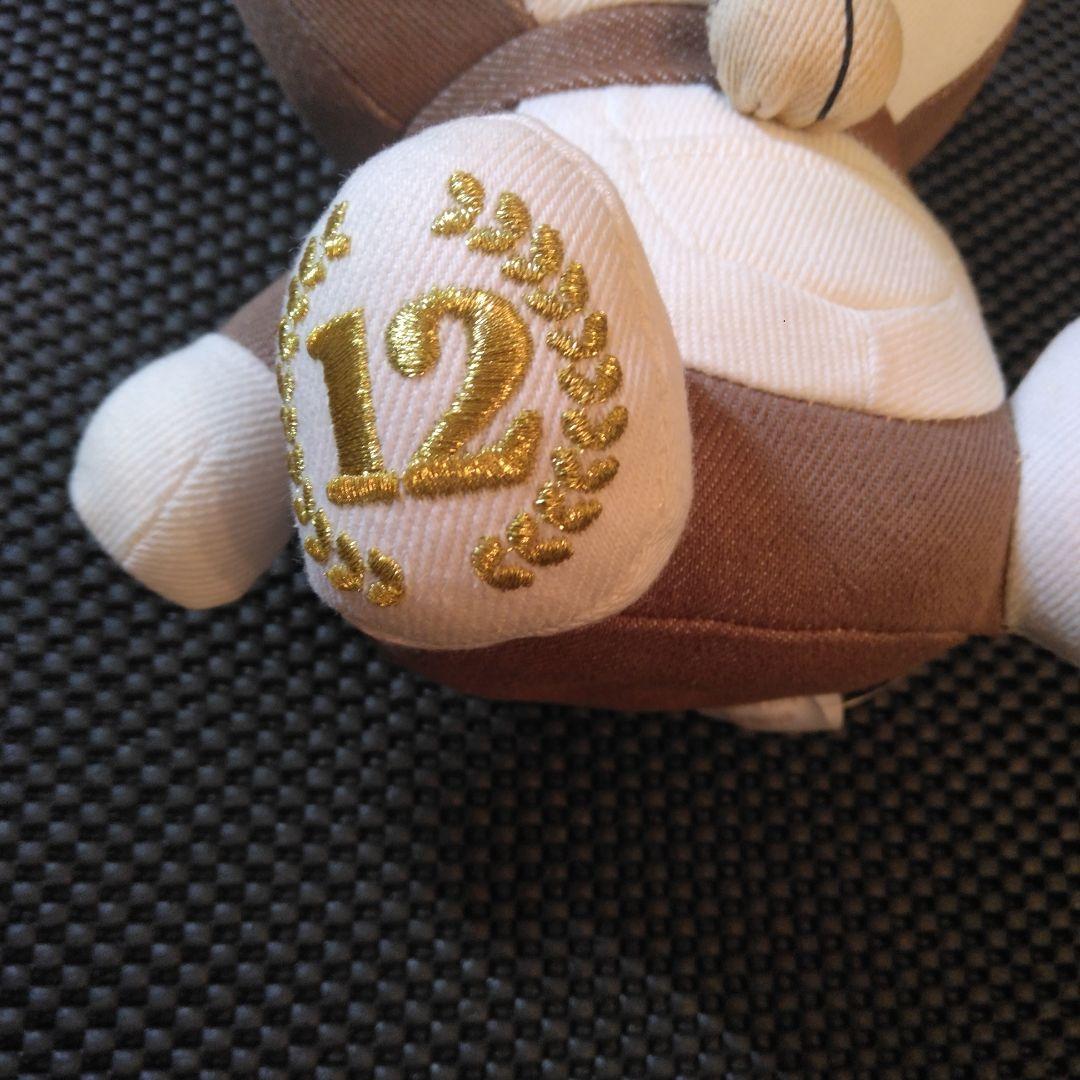 【未使用】川崎市 藤子・F・不二雄ミュージアム12周年デニムドラえもんぬいぐるみ