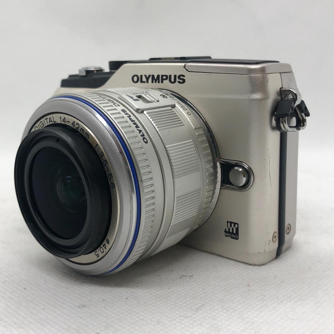 【C7030】OLYMPUS PEN E-PL2＋14-42mm デジタルカメラ