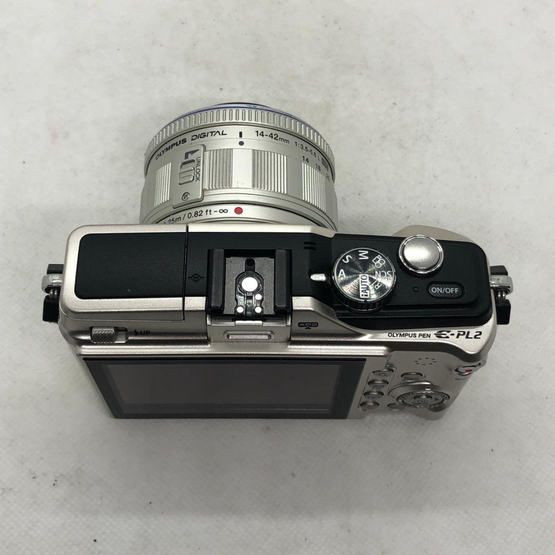 【C7030】OLYMPUS PEN E-PL2＋14-42mm デジタルカメラ