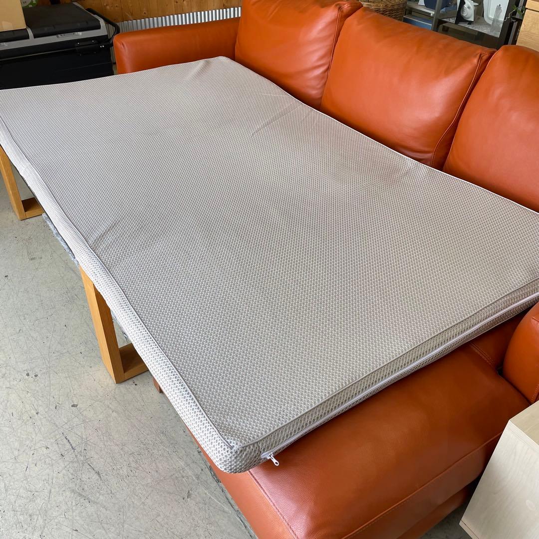 【美品】モリリン　敷き布団　マットレスパット　セミダブル