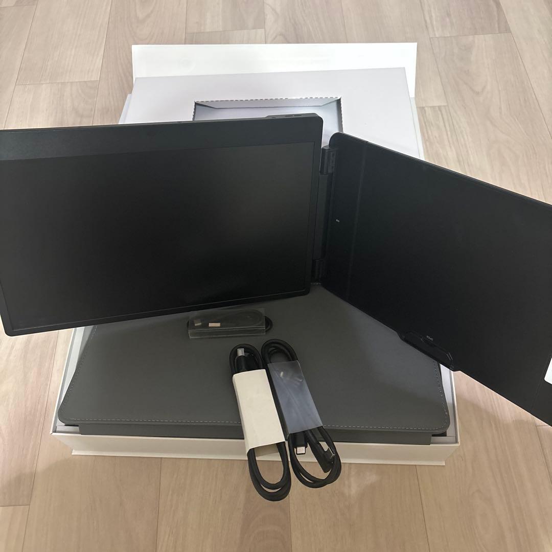 【ほぼ新品】14インチ ノートPC用 サブモニター FHD 非光沢 在宅ワーク