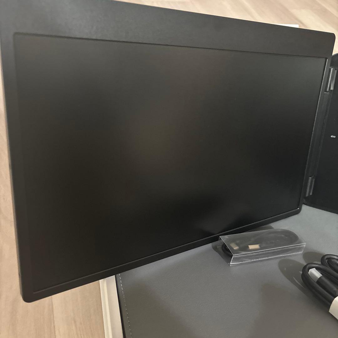 【ほぼ新品】14インチ ノートPC用 サブモニター FHD 非光沢 在宅ワーク