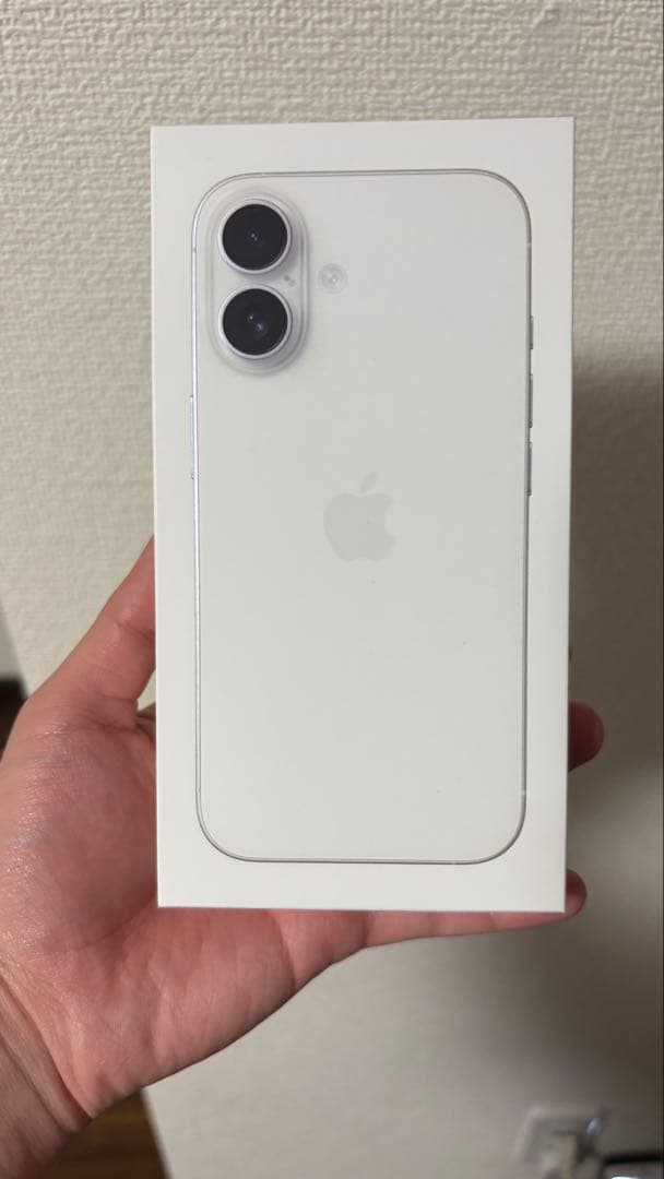 ゴ*ズ様 Apple iPhone16 ホワイト 本体　256GB