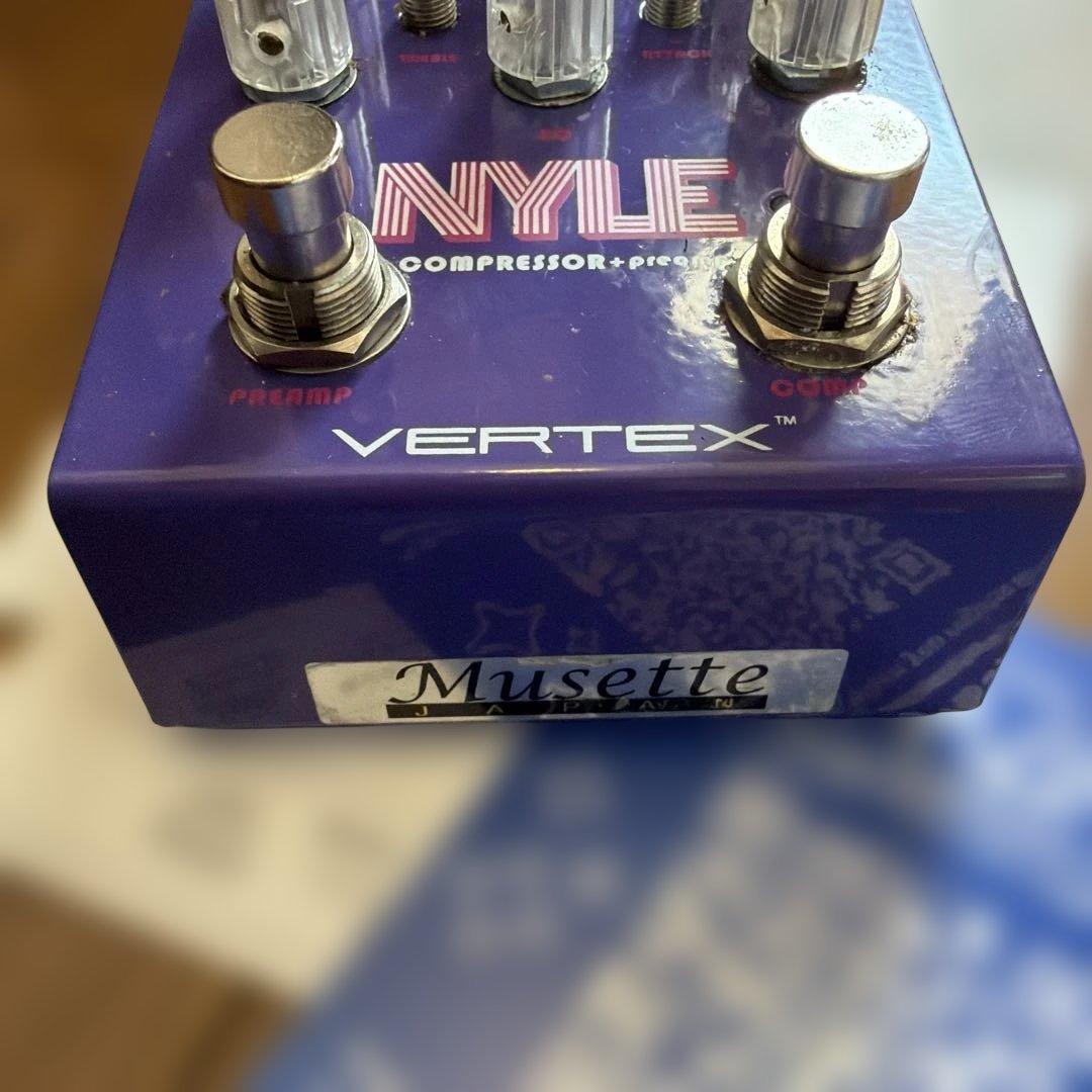 VERTEX NYLE COMPRESSOR + preamp 美品