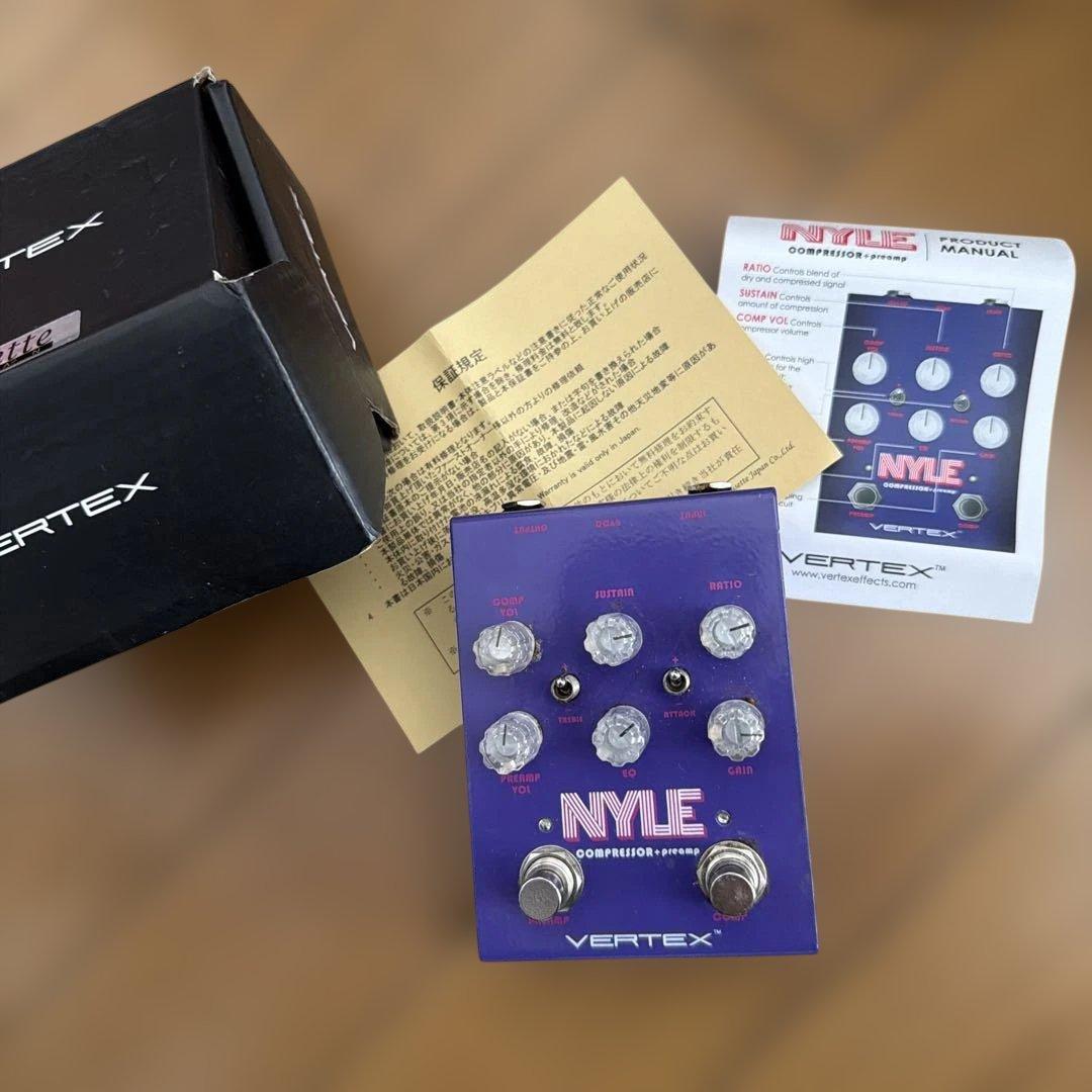 VERTEX NYLE COMPRESSOR + preamp 美品