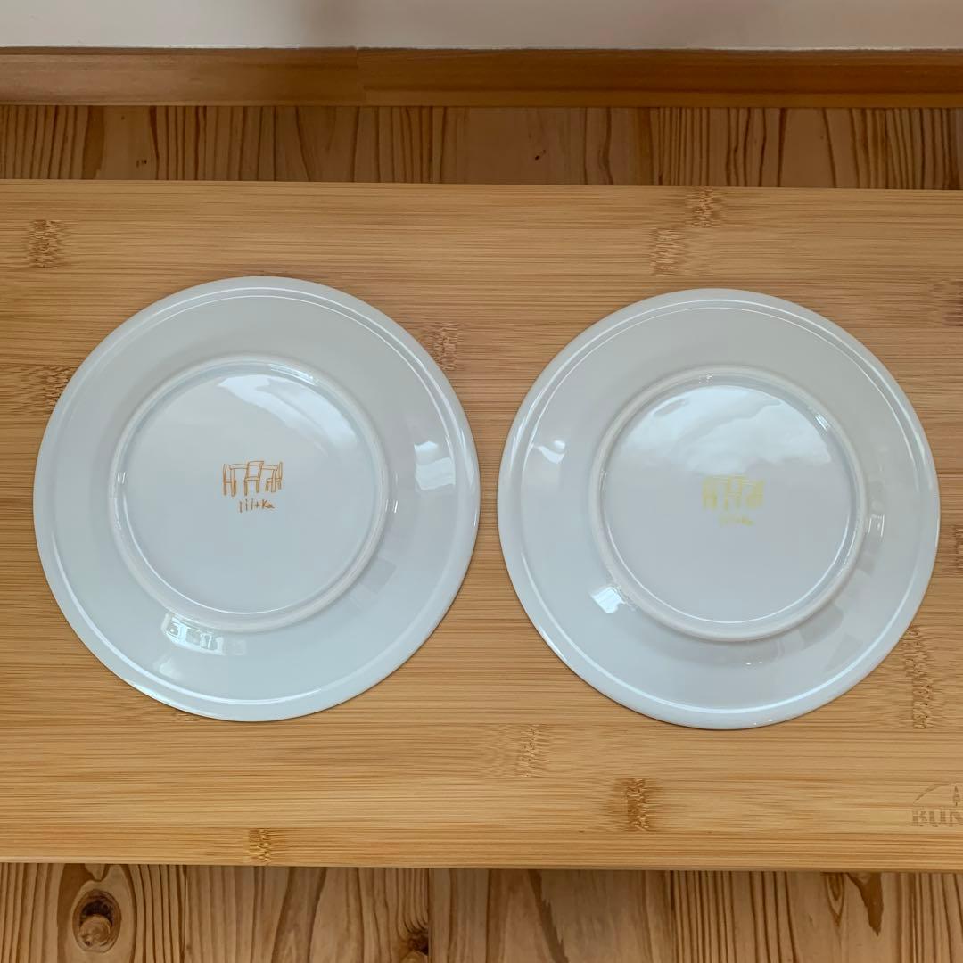 【未使用】クラスカ　PÂTISSERIE ケーキ皿　2点セット