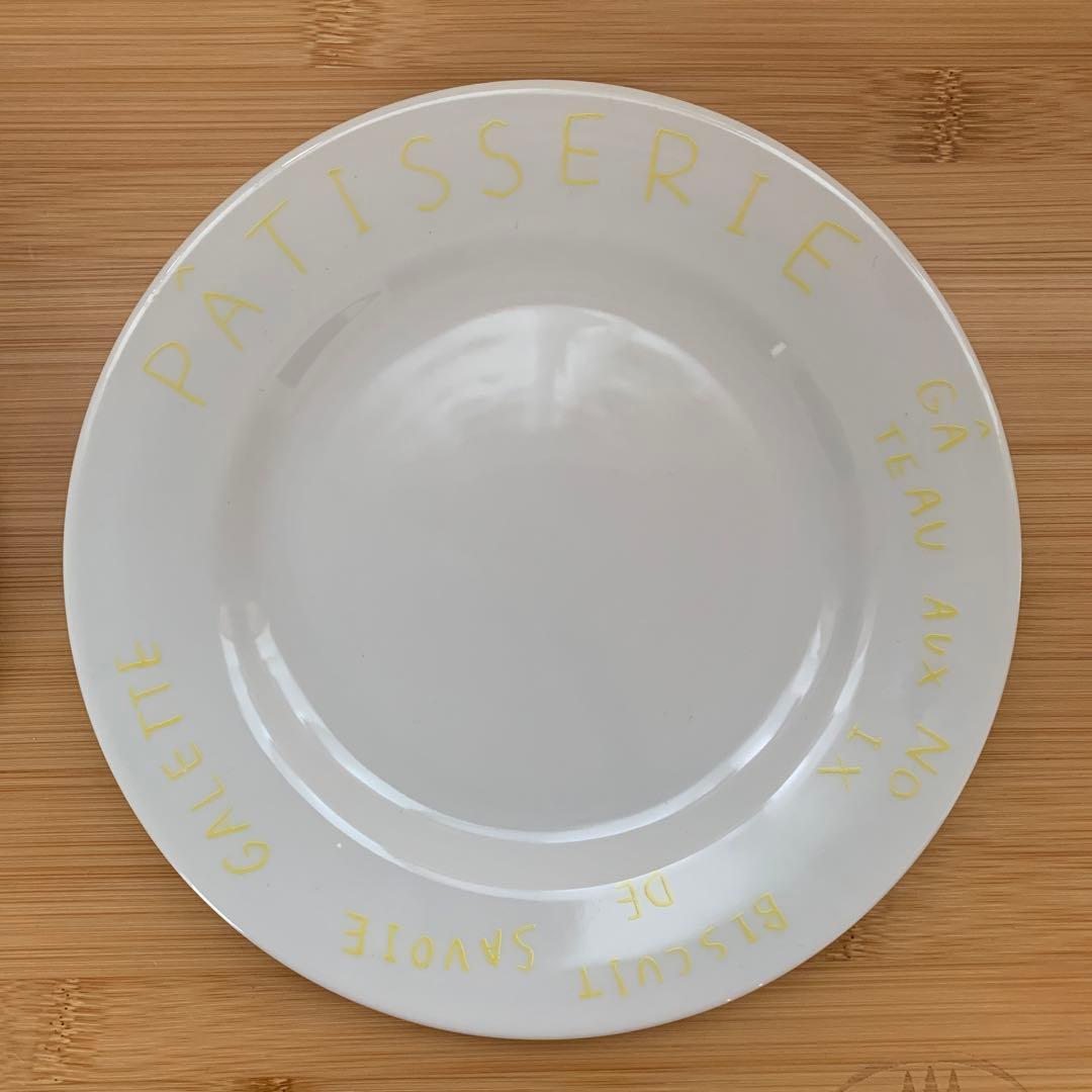 【未使用】クラスカ　PÂTISSERIE ケーキ皿　2点セット