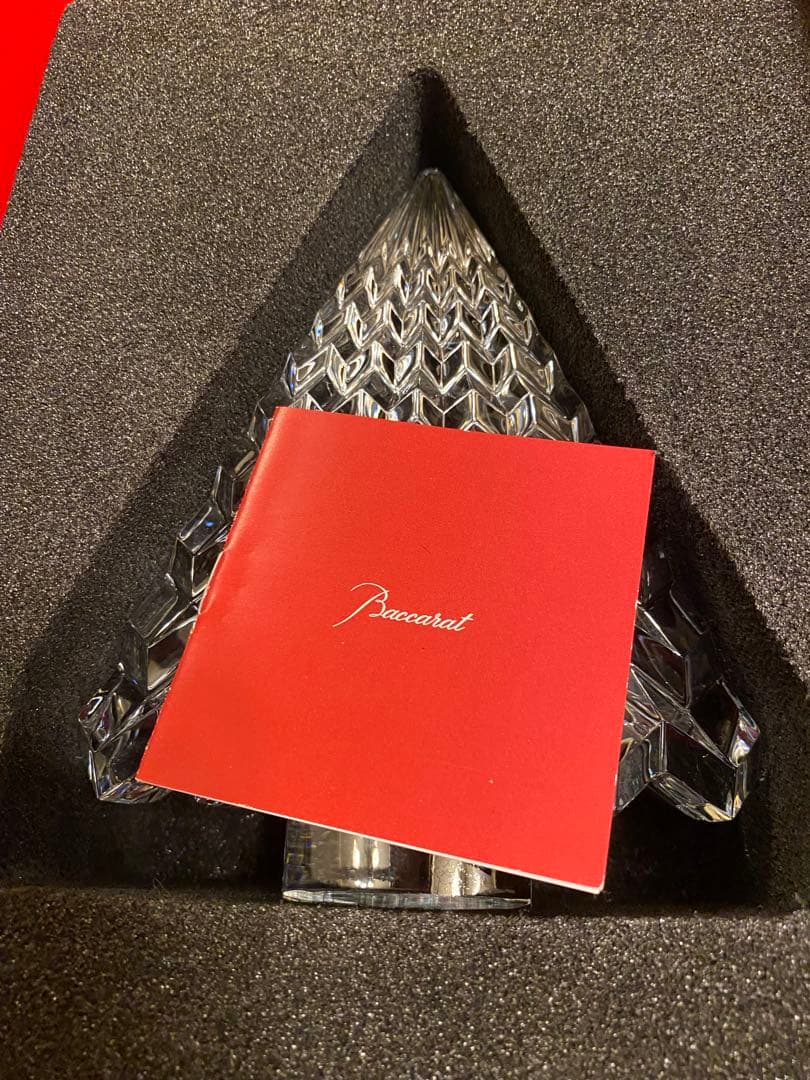 バカラ　Baccarat クリスタル　クリスマスツリー　インテリア