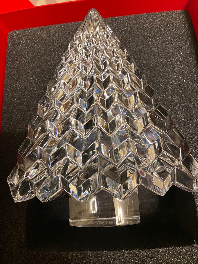 バカラ　Baccarat クリスタル　クリスマスツリー　インテリア