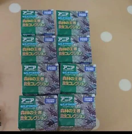 アニアくじ森林の王者昆虫コレクションカブトムシクワガタタカラトミー昆虫絶版廃版