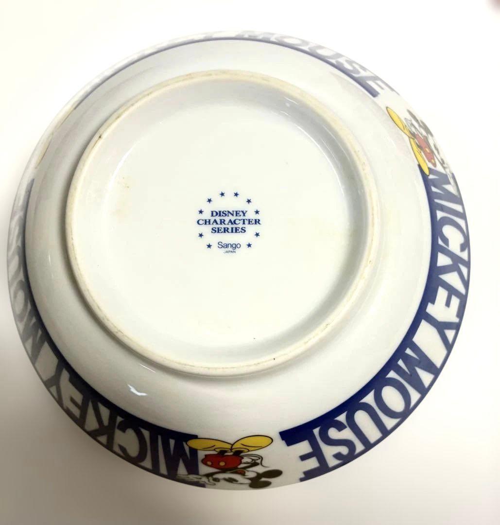 希少◆ディズニーミッキーマウス・ミニーマウス 丼2個セットSango Japan