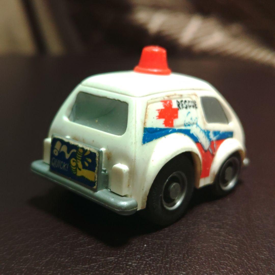 初期 チョロQ 日本製 豆ダッシュ Bセット ? VANMAN 救急車