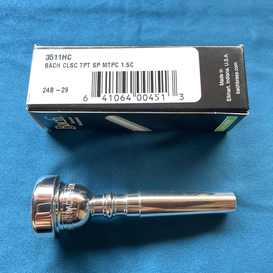 バック 1-1/2C SP トランペット用 マウスピース Bach