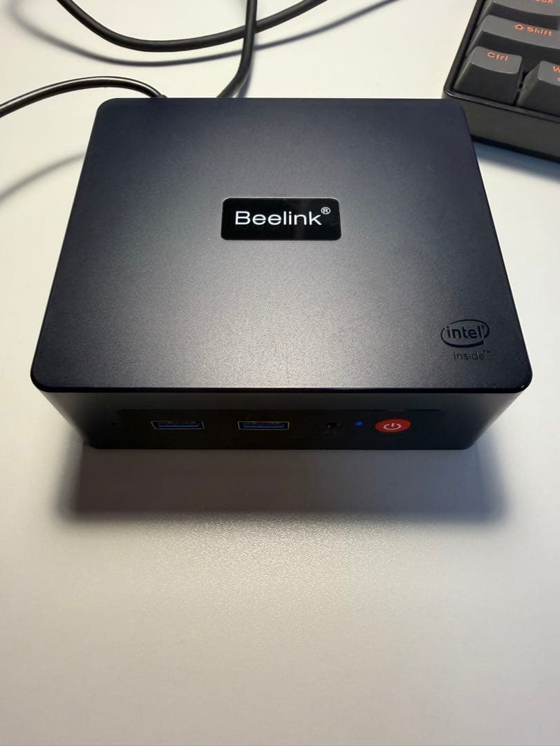 Beelink Intel ミニPC ワイヤレスキーボード　マウスセット