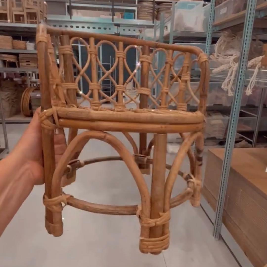 ニューボーンフォト　小道具　ラタン