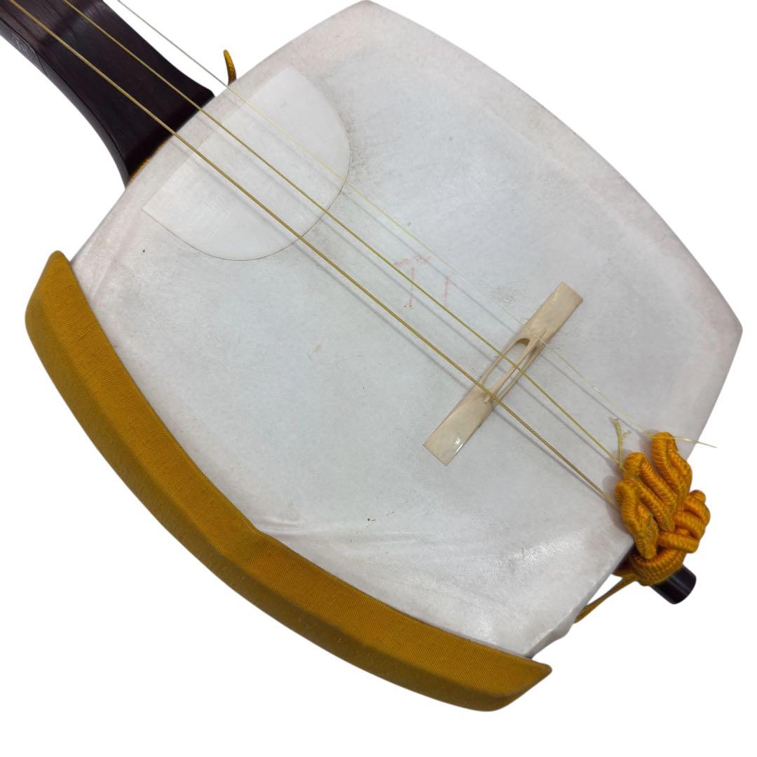 三味線 中棹 東サワリ ハードケース付き　バチ付セット