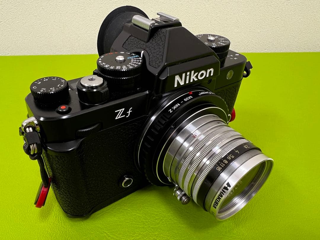 NIKKOR-HC 5cmf2.0 L39 （M/Zマウントアダプター付）