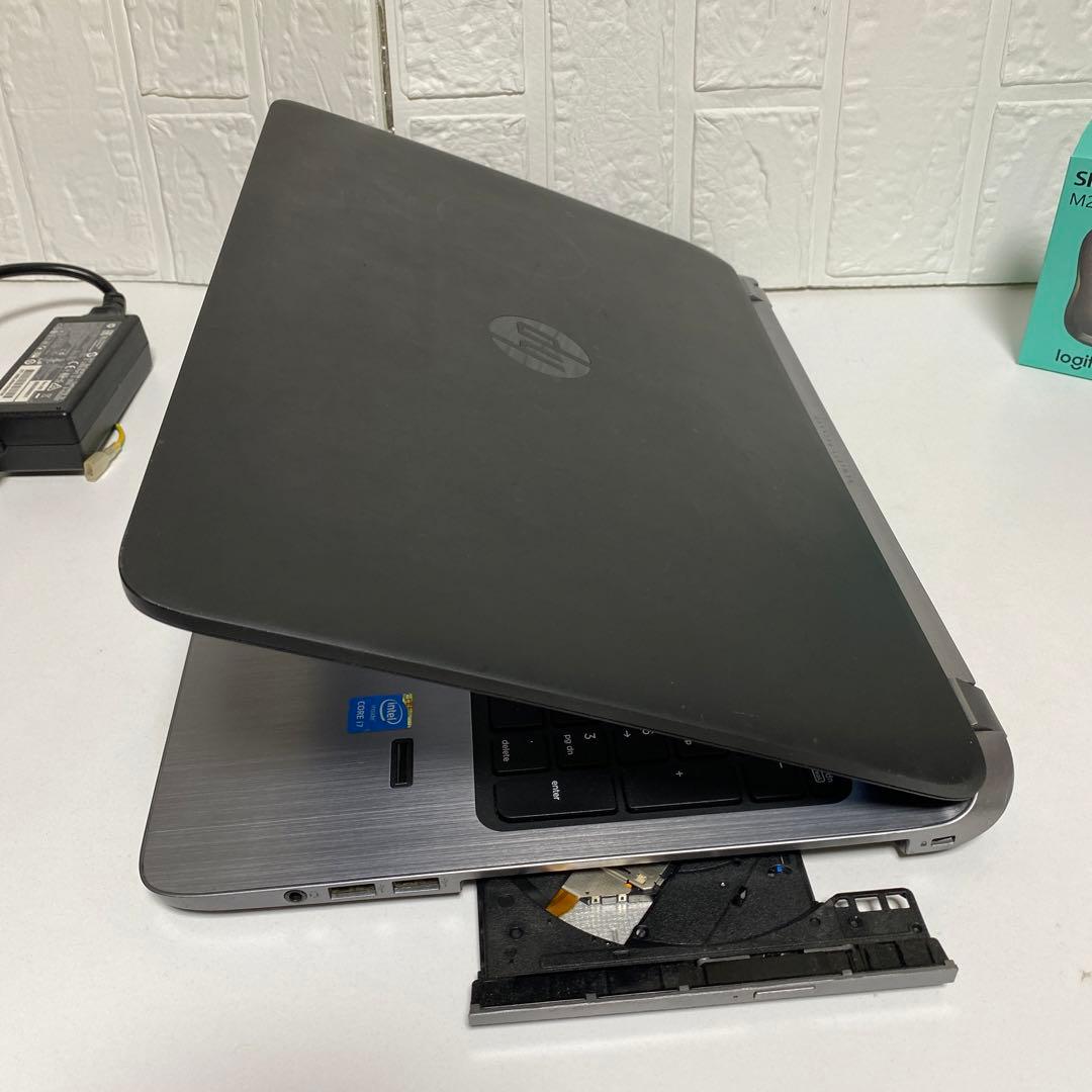Windows11オフィス2024年　Corei7 メモリ8GB HPノートPC