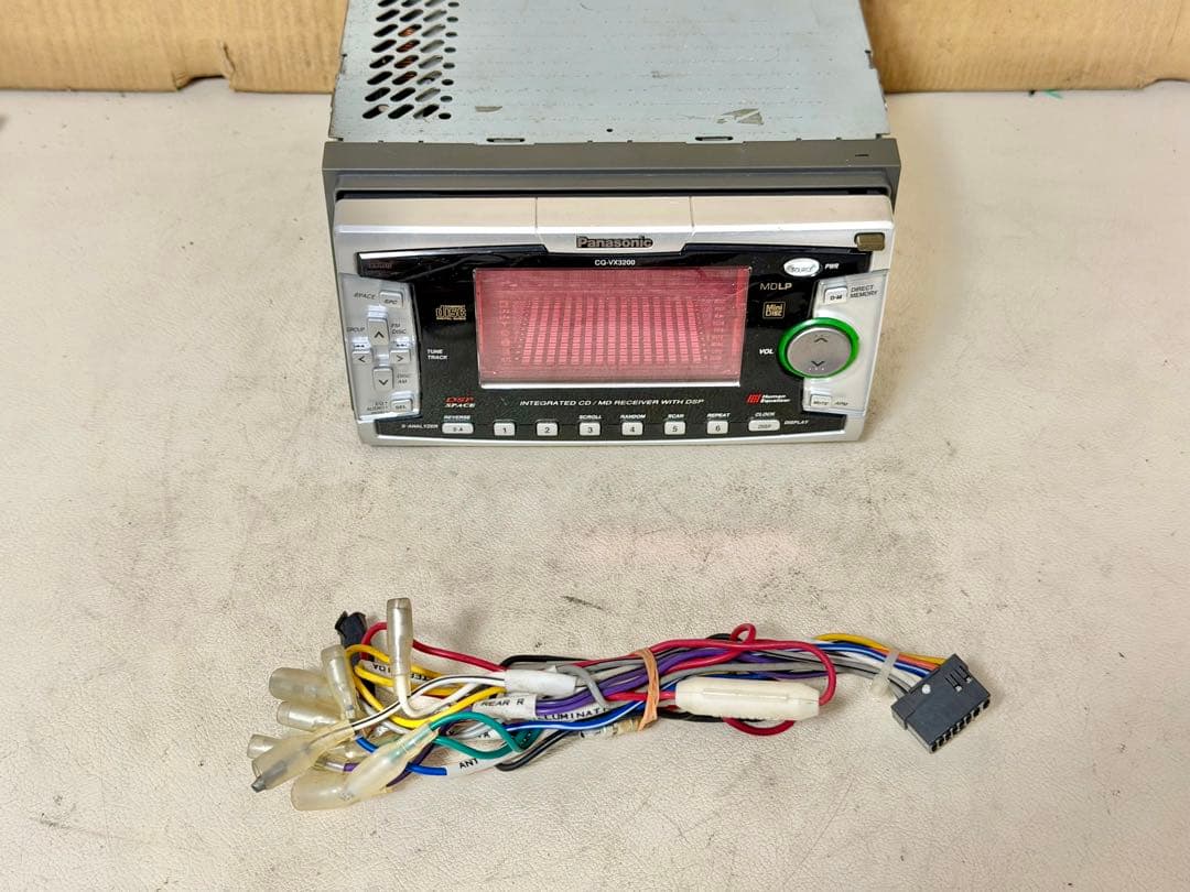 Panasonic CQ-VX3200D CD・MD・カセットデッキ