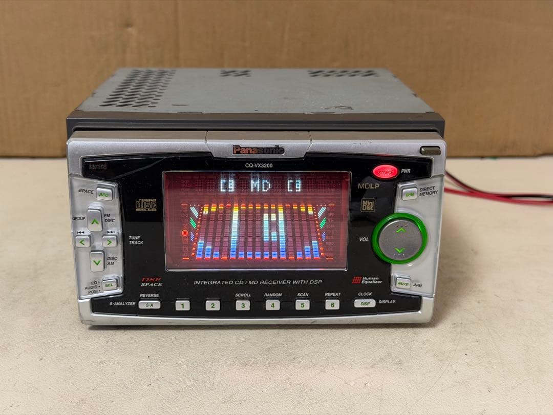 Panasonic CQ-VX3200D CD・MD・カセットデッキ