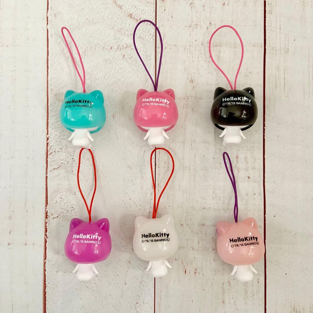 希少　かおもじん ハローキティ　ストラップ 非売品 全6種　ご当地　凱蒂猫