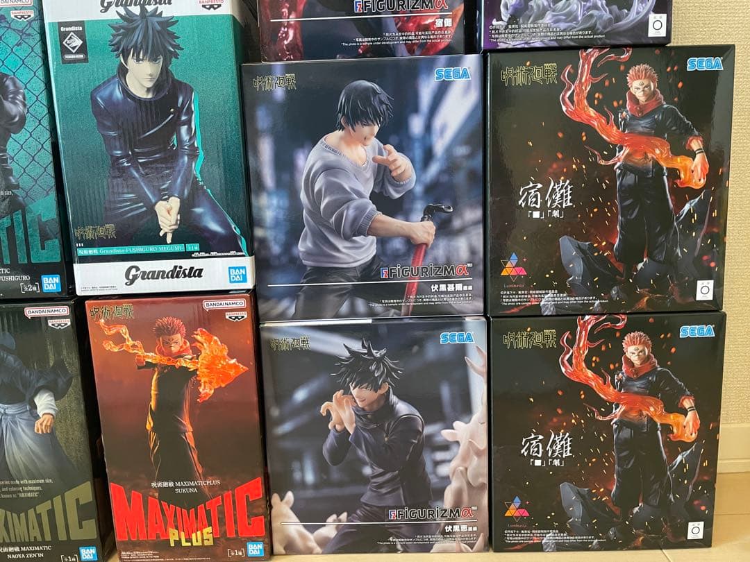 【呪術廻戦】人気キャラフィギュア18体セット