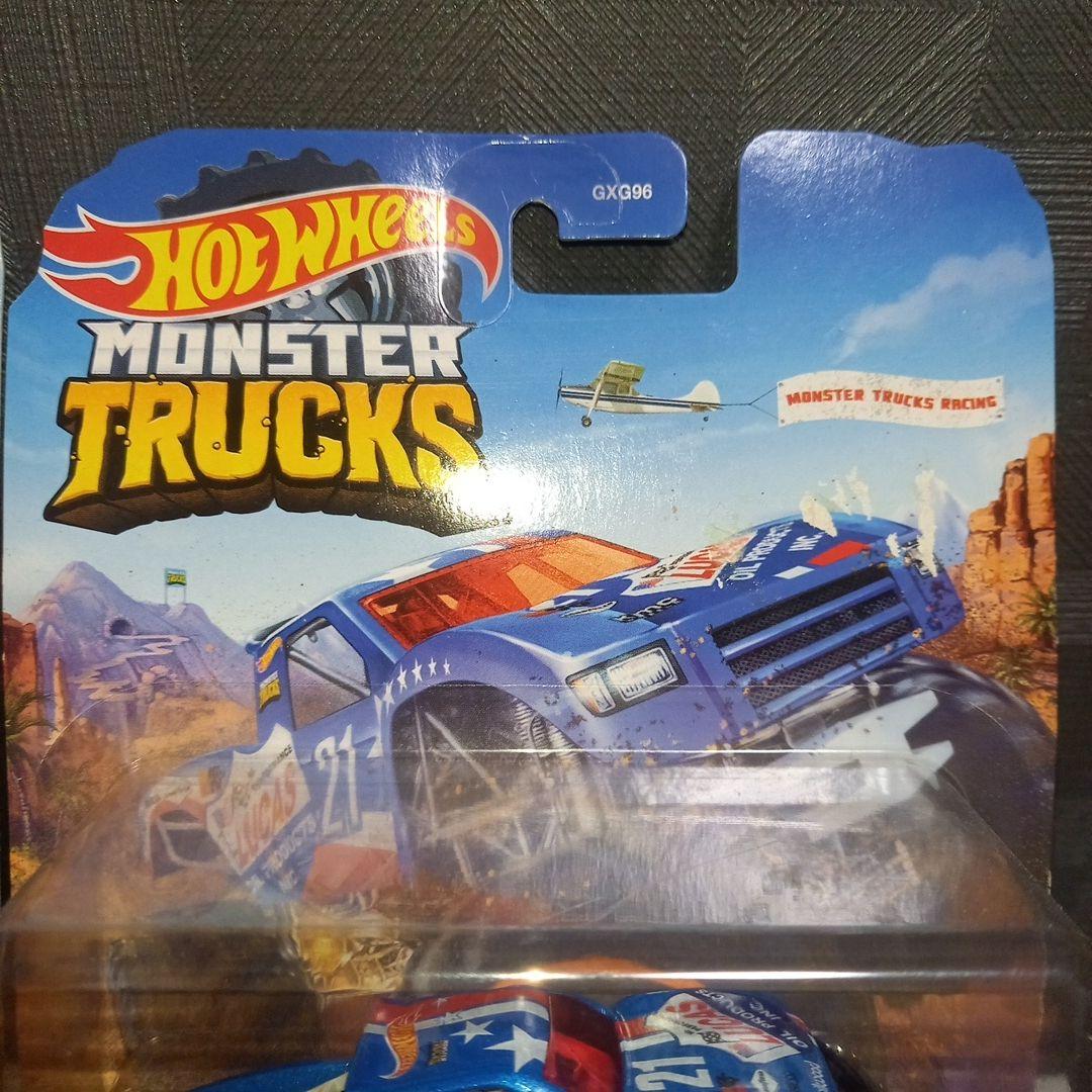 ホットウィールモンスタートラック2台セットポディウムクラッシャー