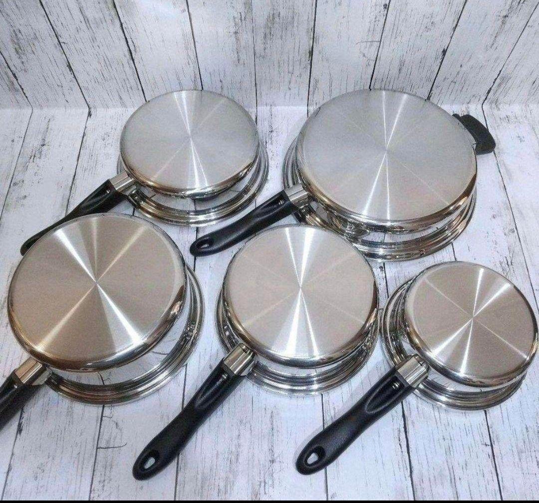 IH対応 2024年製 アムウェイ ソースパン フライパン 5個セット @