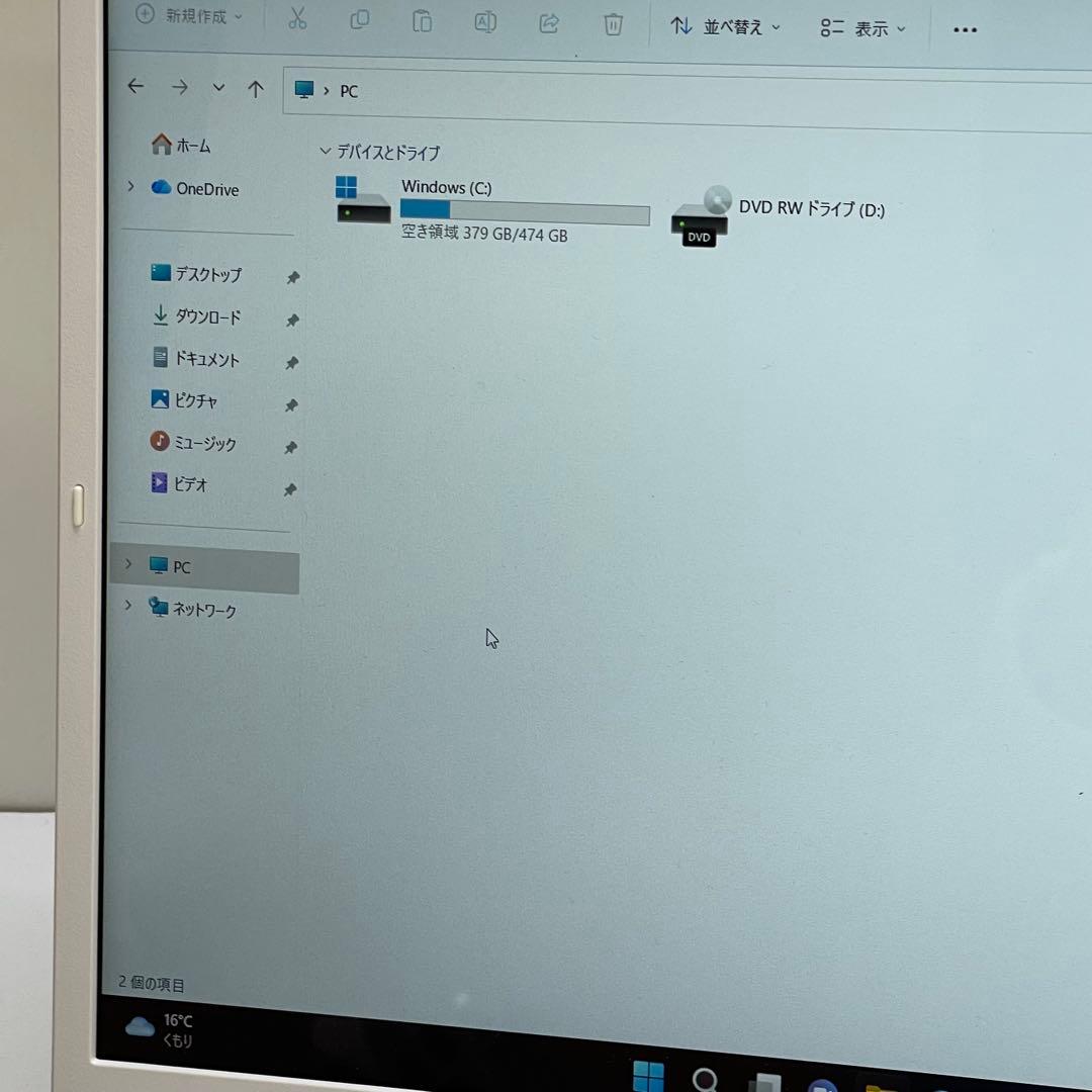 Windowsノート本体 NEC LAVIE N1555/F i5-1235U 8GB SSD512GB