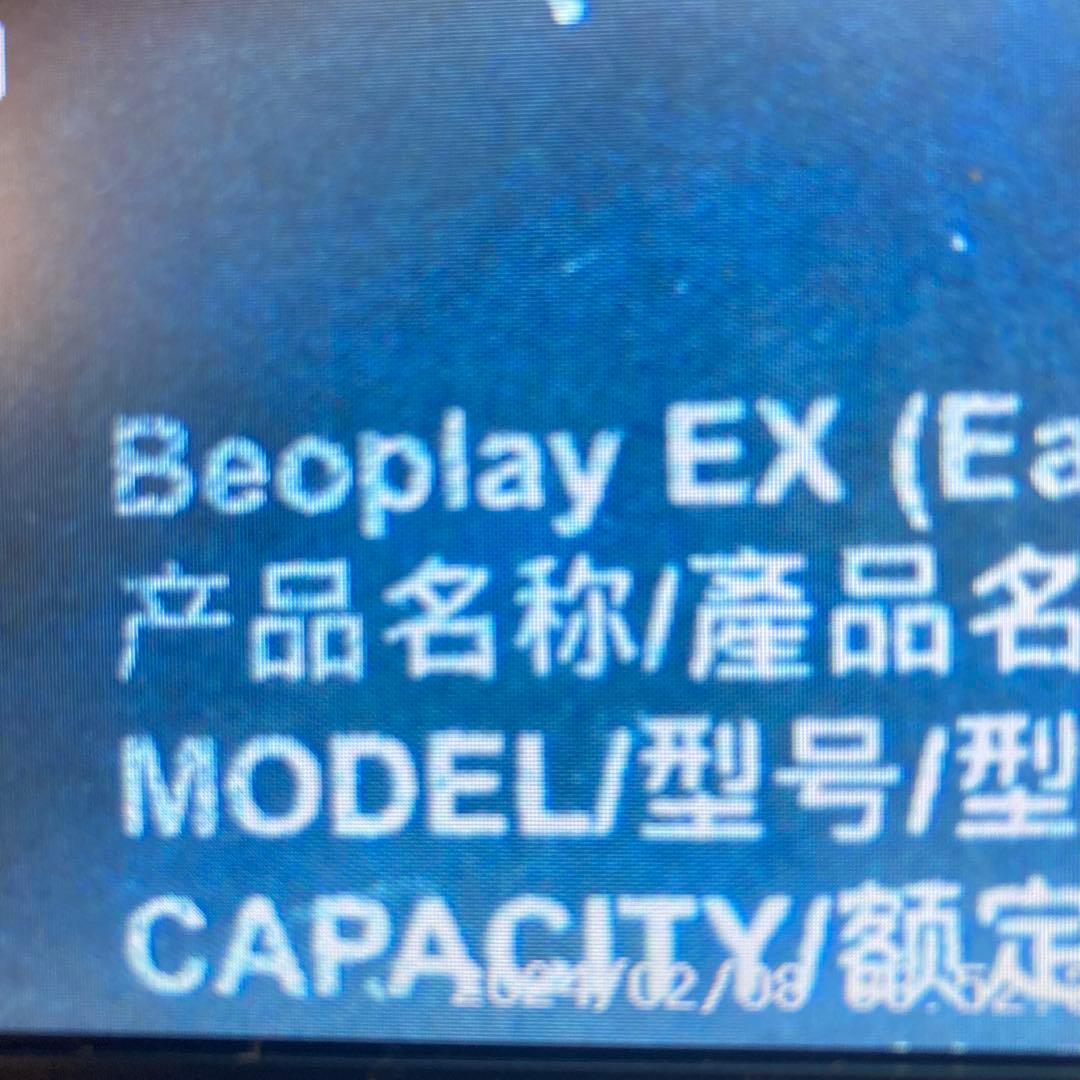 BANG & OLUFSEN Beoplay EXイヤホン　ケースのみ #285