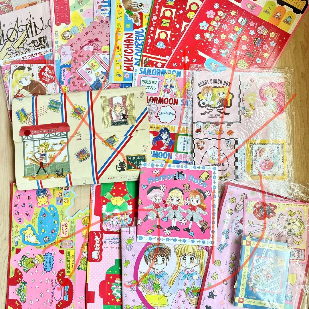 d*7様 【希少】90年代〜なかよしとりぼんの付録大量まとめセット ふろく ポス