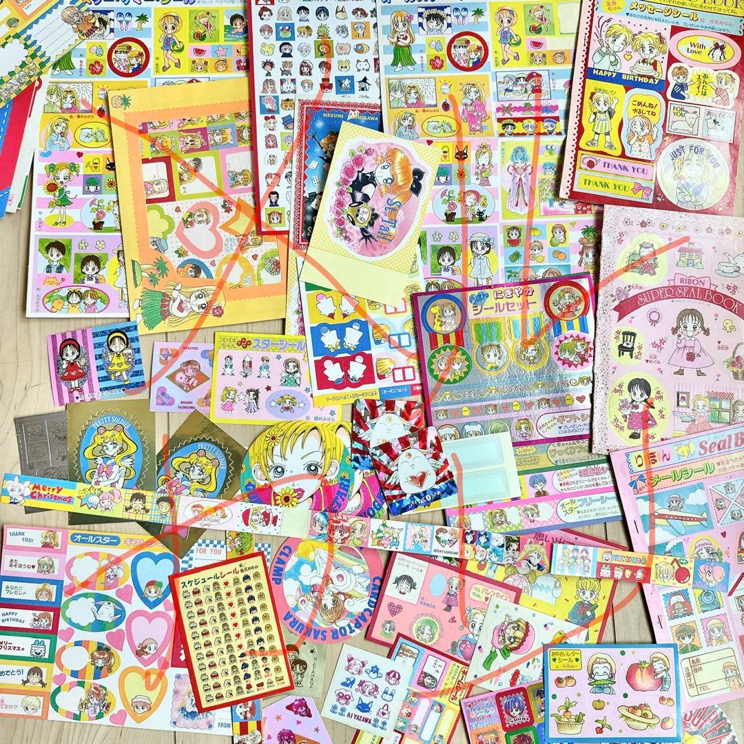 d*7様 【希少】90年代〜なかよしとりぼんの付録大量まとめセット ふろく ポス