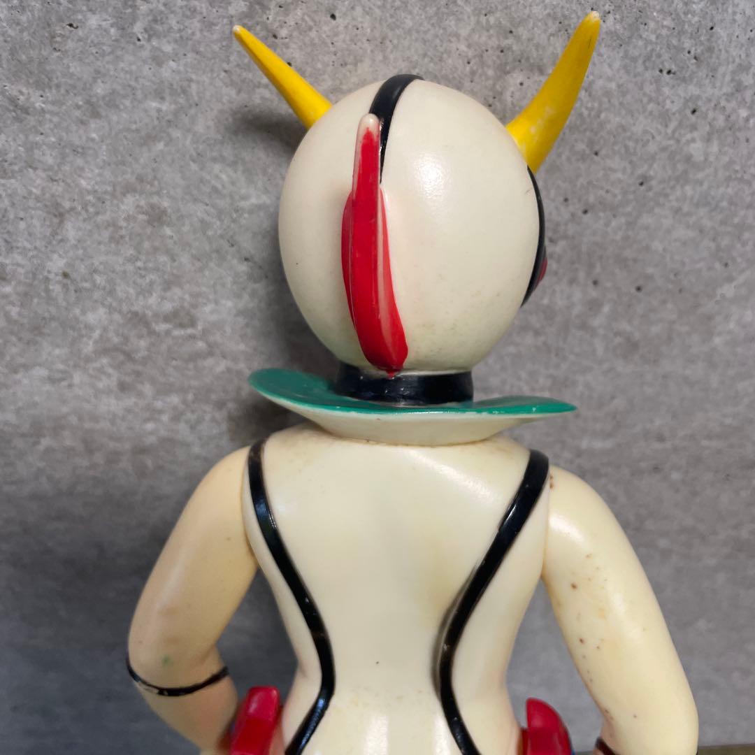 当時物　新造人間キャシャーン　ソフビ　タツノコプロ
