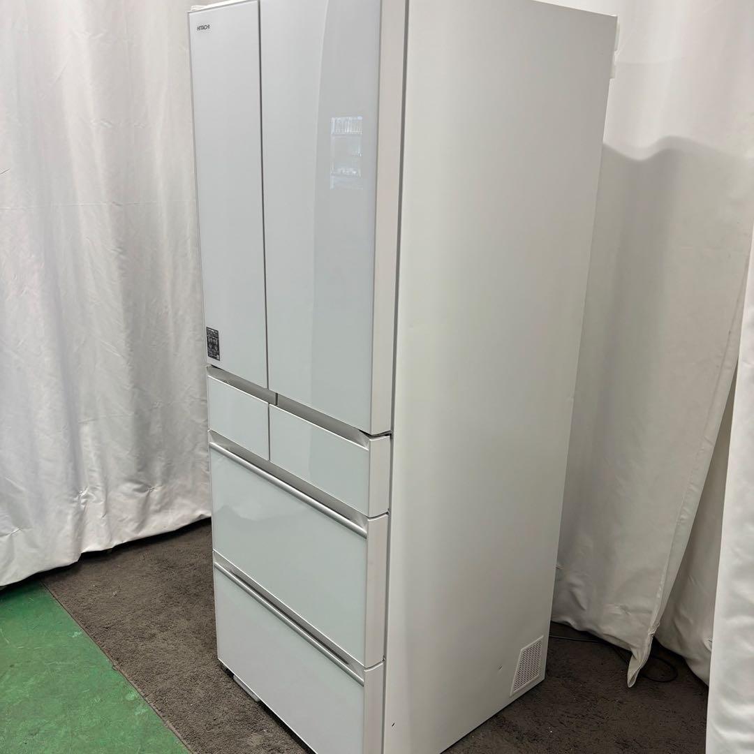 600　冷蔵庫　日立　大型　600ℓ　フレンチドア　設置無料　中古　安い　綺麗