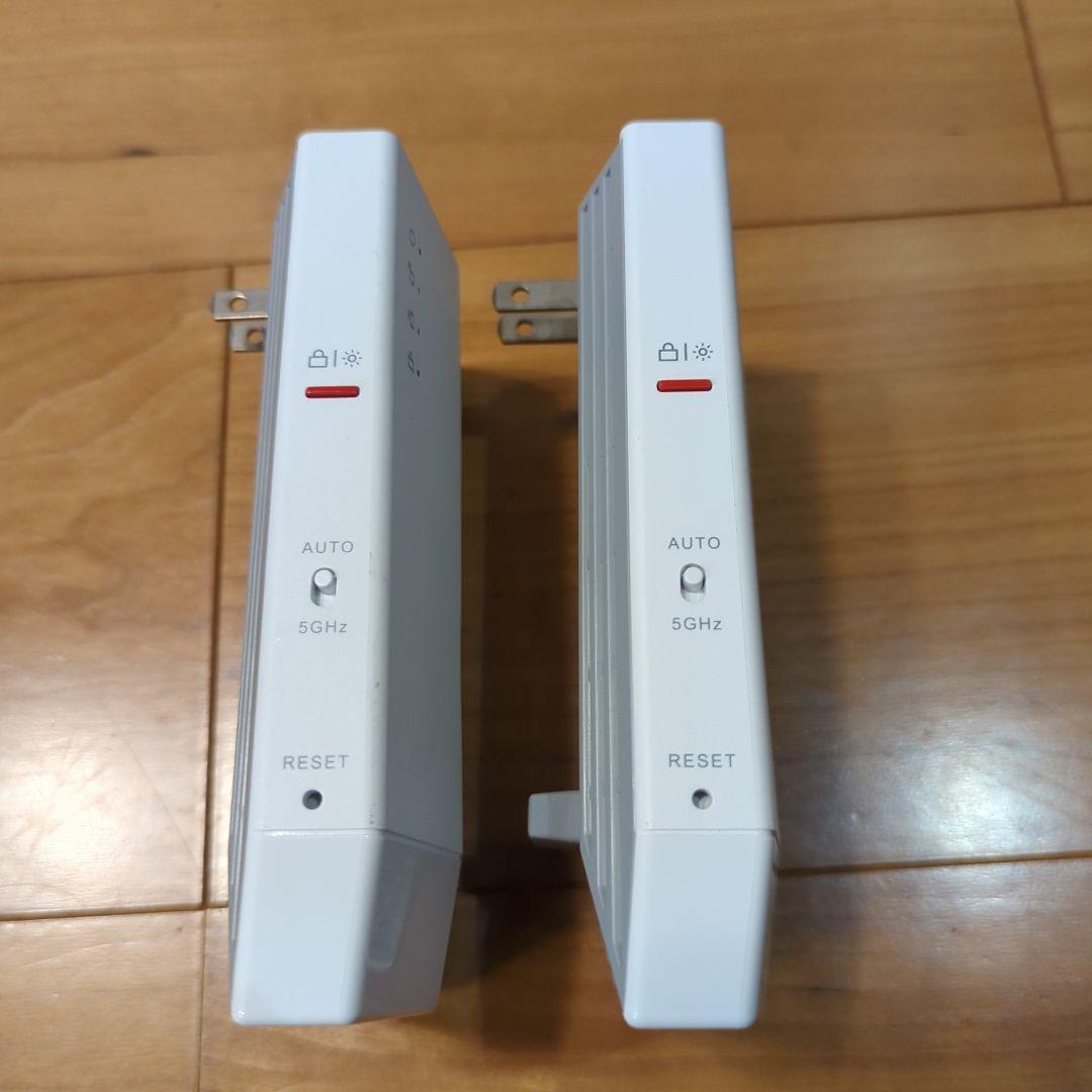 バッファローWEX-1800AX4 メッシュWiFi対応 無線LAN中継機２台