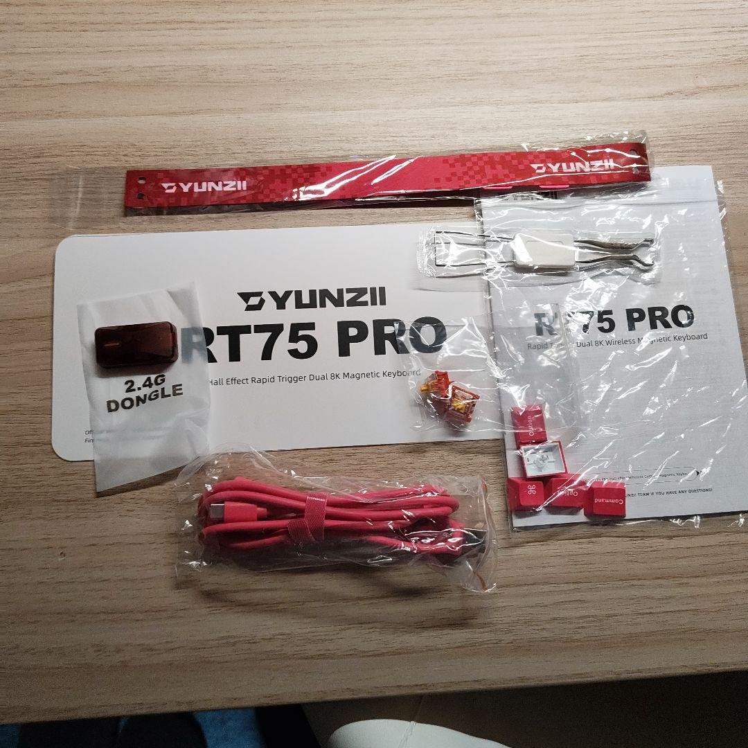 YUNZII RT7 PRO ホール効果キーボード