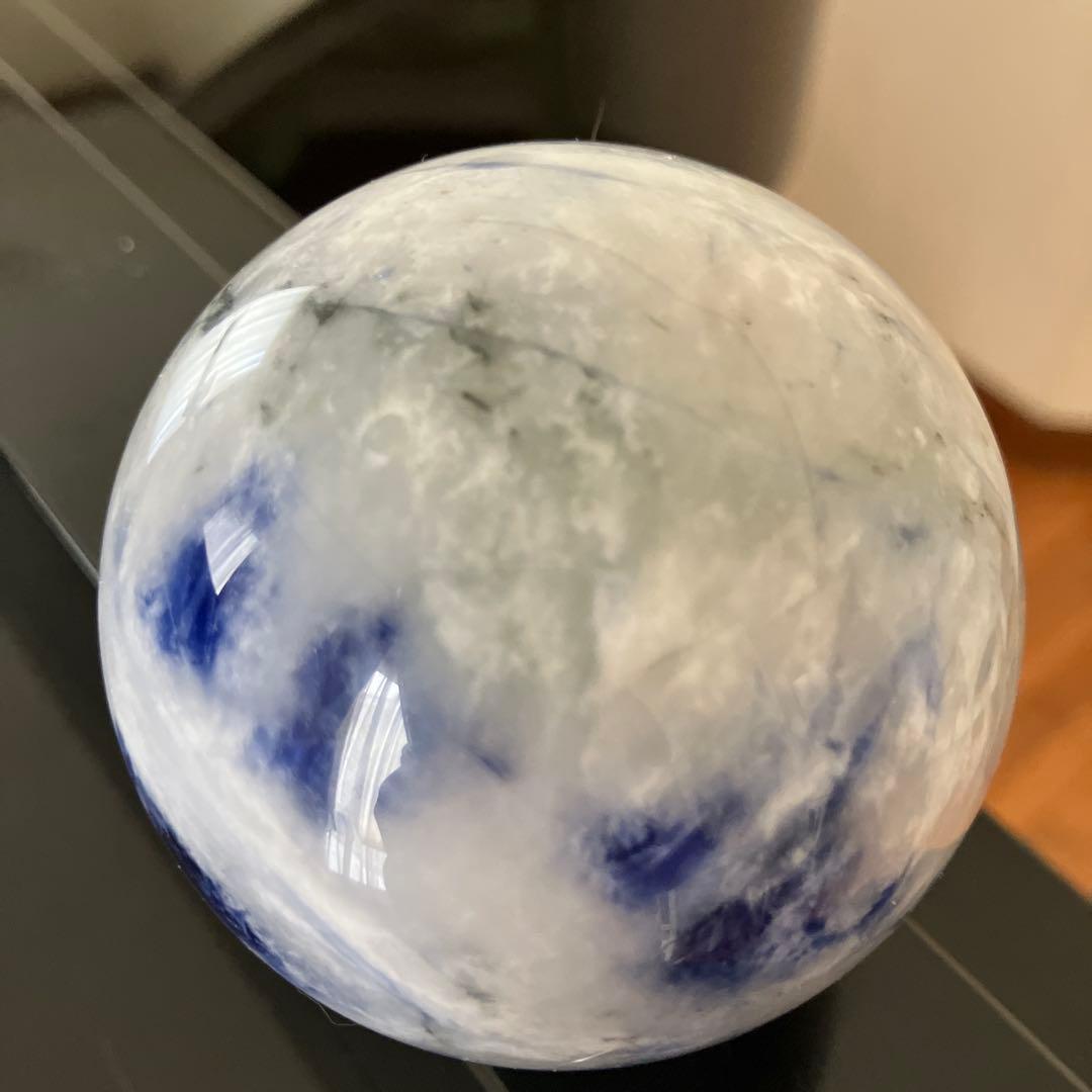 Greenさま専用Cアフガナイト　スフィア　天然石置物　B104