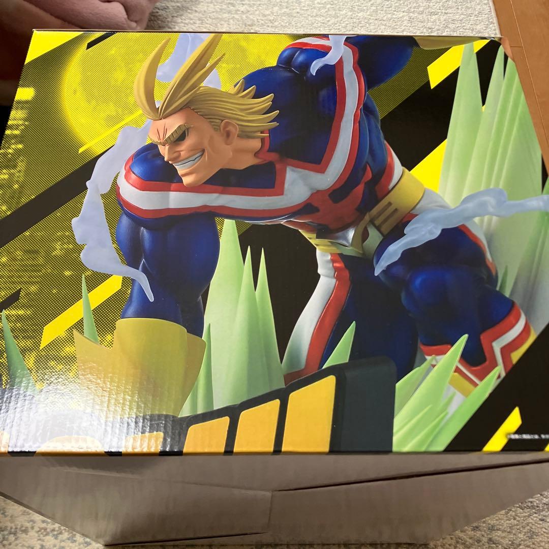 一番くじ 僕のヒーローアカデミア ラストワン賞　オールマイト ロゴフィギュア