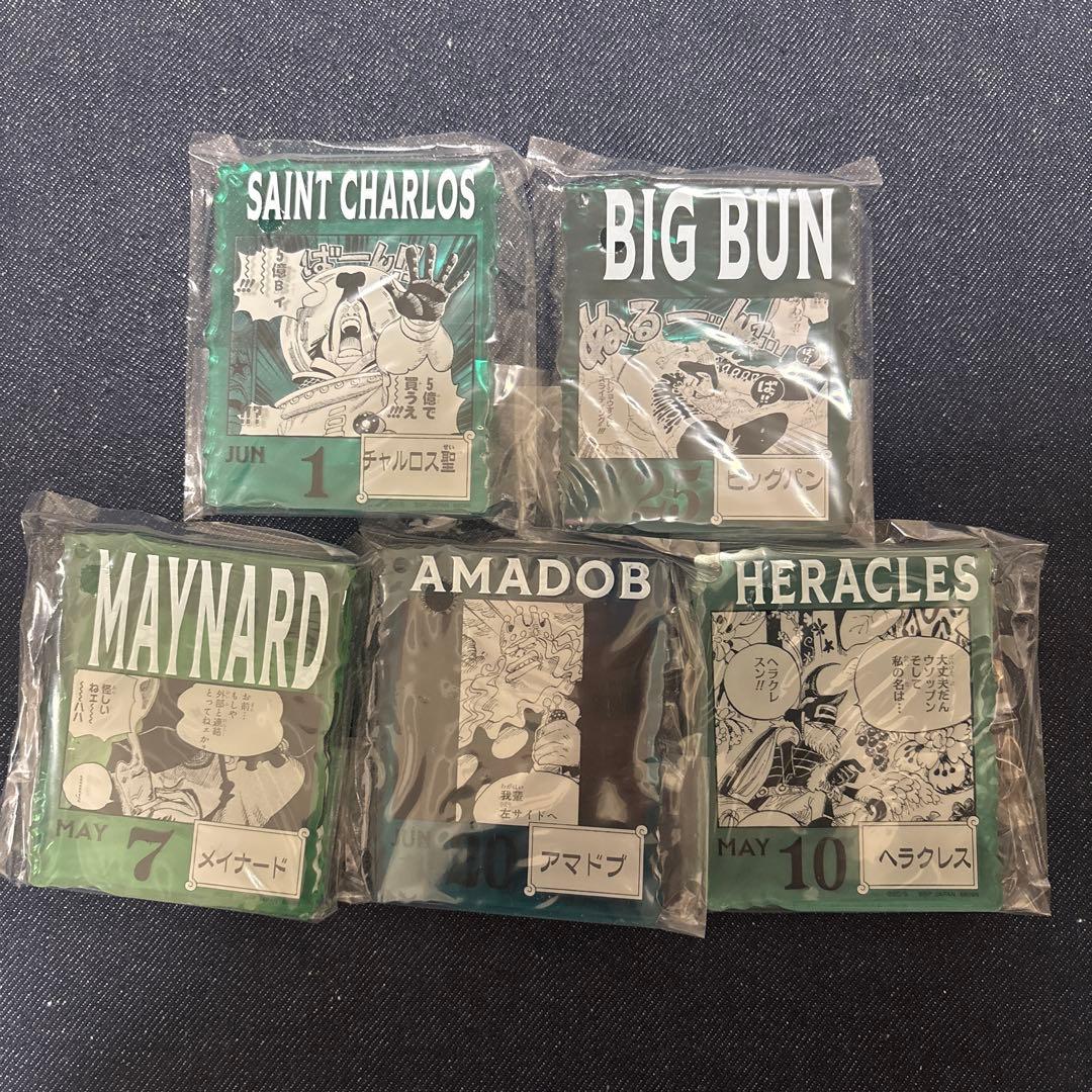 ワンピース　ベースショップ　アクリルブロック　しらほし アーロンなど10点