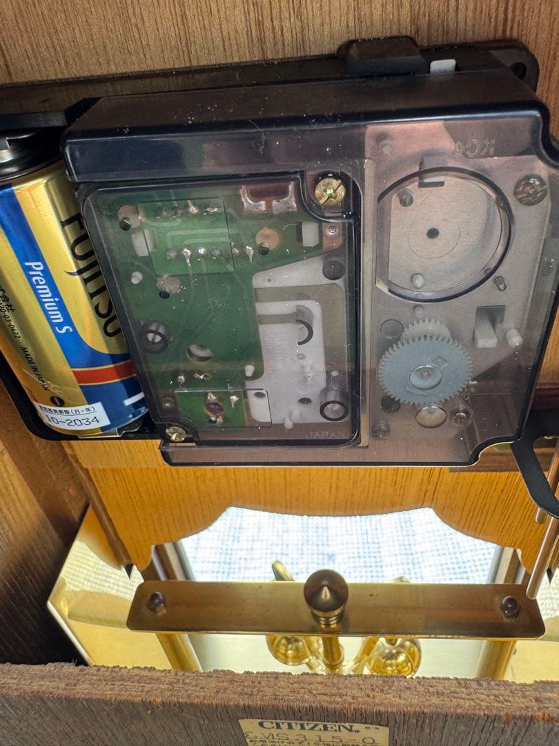 【稼働品】CITIZEN 8MS315 柱時計 レトロ品